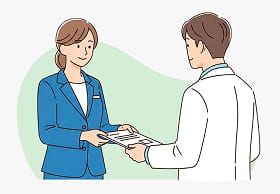 当社から医師へ打診